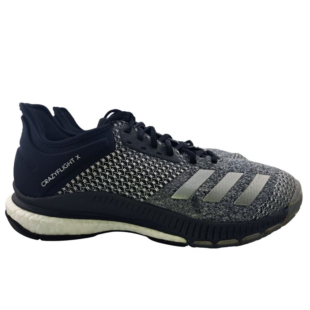 Adidas Originals Women's Crazyflight X 2 Black, Gray, Volleyball Shoe Size 9